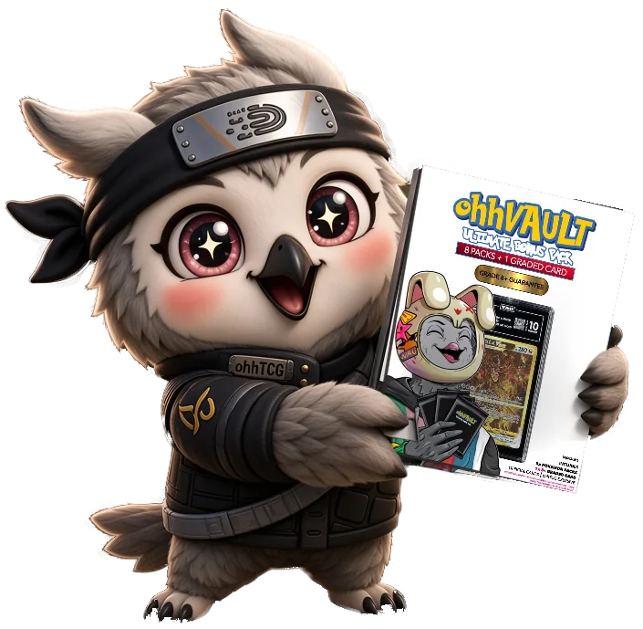 An Owlie holding the real ohhVAULT SLAB Pack 1.0