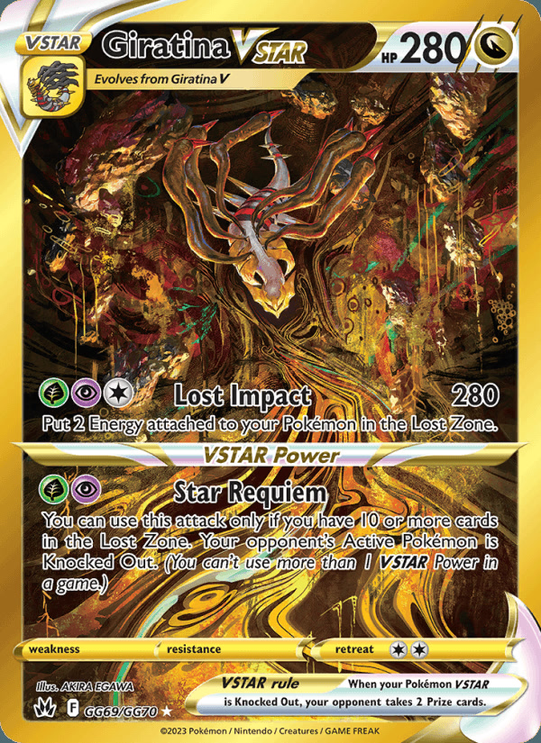 Giratina VSTAR (Secret) GG69/GG70
