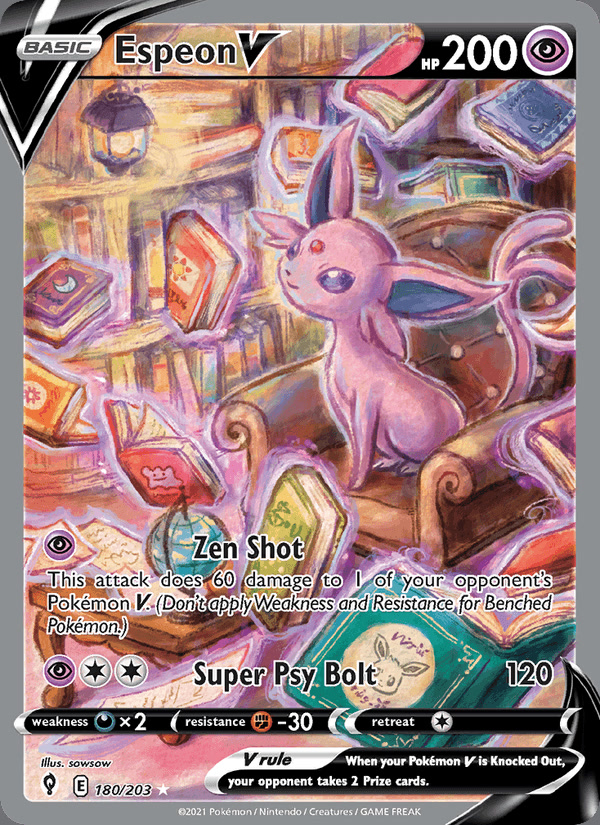 Espeon V (Alternate Full Art) 180/203