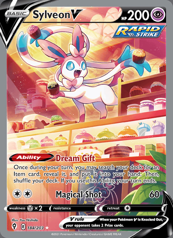 Sylveon V (Alternate Full Art) 184/203