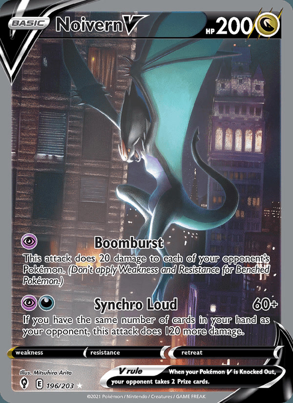 Noivern V (Alternate Full Art) 196/203