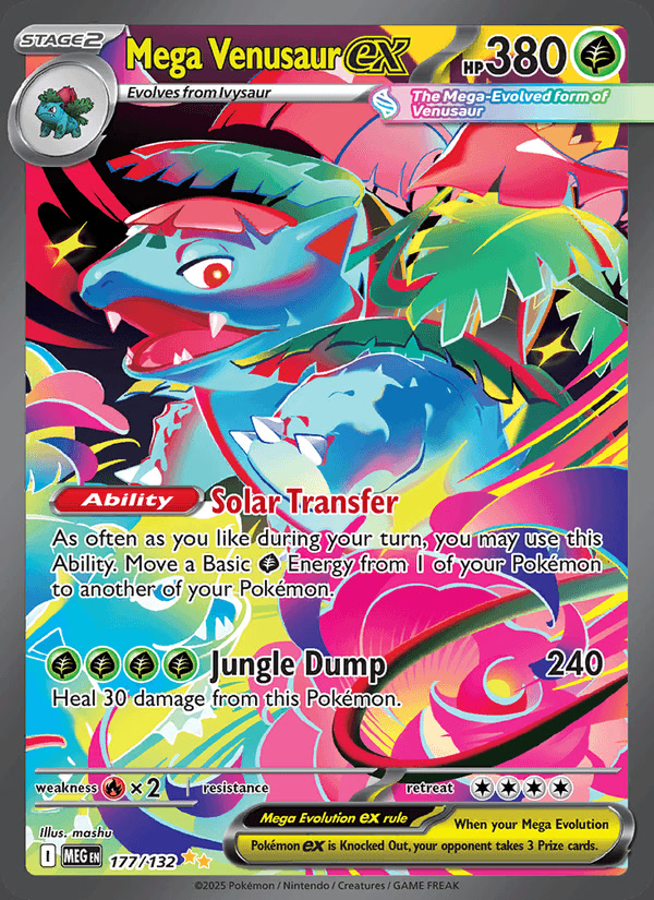 Mega Venusaur ex 177/132