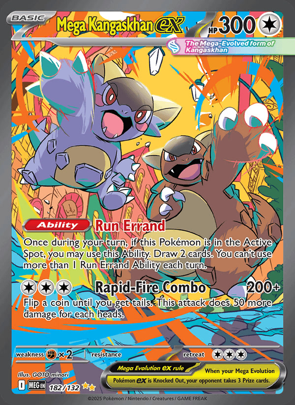 Mega Kangaskhan ex 182/132