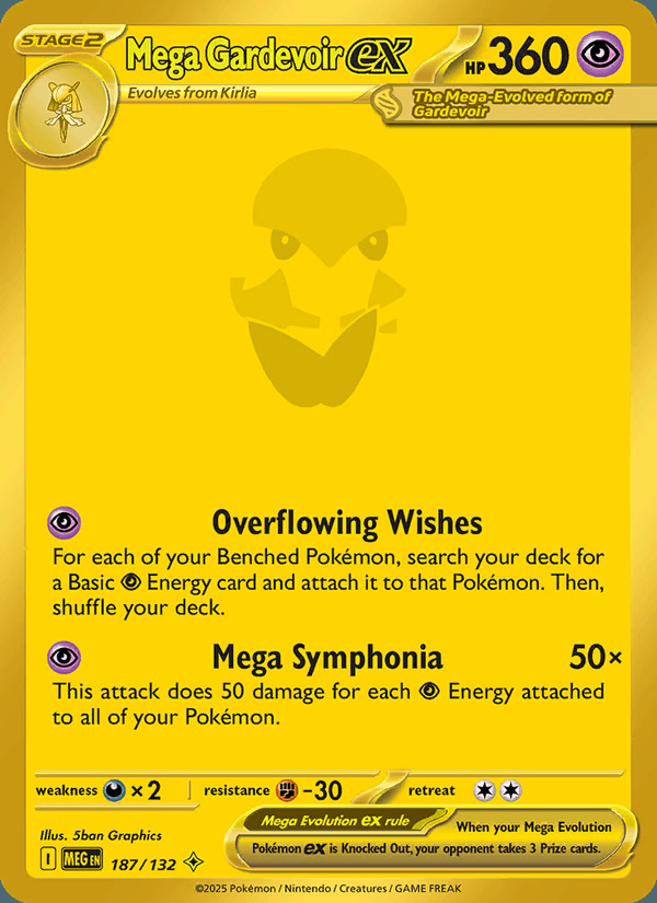Mega Gardevoir ex 187/132