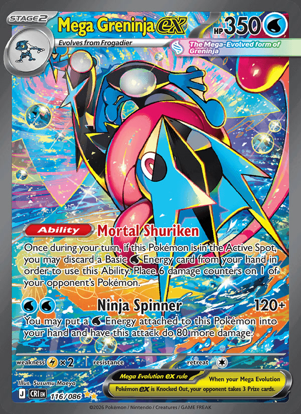 Mega Greninja ex 116/086