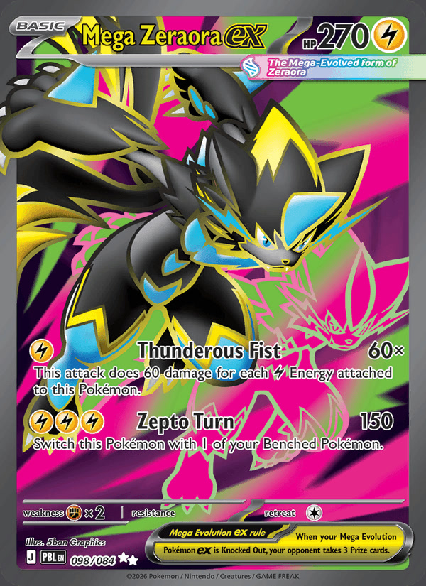 Mega Zeraora ex 098/084