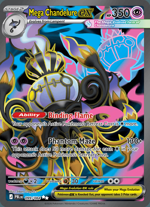 Mega Chandelure ex 099/084
