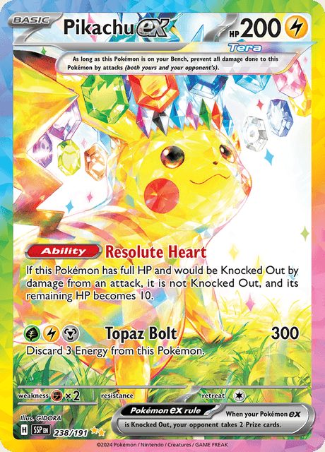 Pikachu ex 238/191