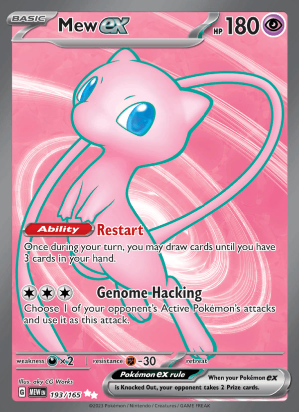 Mew ex 193/165